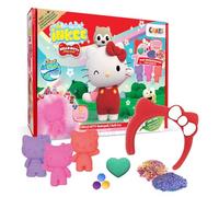 INKEE Gift Box Hello Kitty Bath Set for Kids - 7 Bath Products for Kids, Hello Kitty Bath Balls and Bath Salts for Kids with Jojoba Oil and Various Flavors