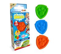 INKEE Mini Pack Paw Patrol, Set of 3 Bath Bombs for Children with Shapes of Their Paw Patrol Characters and Strawberry Scent, Guaranteed Fun