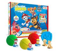 INKEE Paw Patrol Gift Box: 4 Kids Bath Bombs with Almond Oil & 5 Surprise Paw Patrol Figures