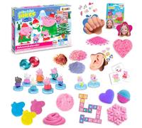 INKEE Peppa Pig Advent Calendar 2026 - 24 Bath Surprises for Kids | Peppa Pig toy advent calendar with 24 bath surprises including bath bombs, salts, slime, sponges and accessories