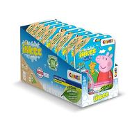INKEE Peppa Pig Bath Bombs Surprise Set: 8 Kids Bath Bombs, Strawberry Scent, Foam, Bath Toy Included
