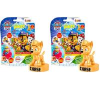 INKEE Surprise Bath Bomb with Paw Patrol Mini Figures Gold Edition - 100g Cola Gummy Scented Bath Bombs with Almond Oil, paw Patrol Gift for Kids to Collect (Pack of 2)