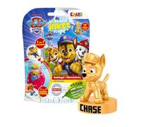 INKEE Surprise Bath Bomb with Paw Patrol Mini Figures Gold Edition - 100g Watermelon Scented Bath Bombs with Jojoba Oil, paw Patrol Gift for Kids