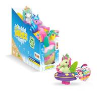 INKEE TOYS Magic Bath Galupy Unicorn D6 - Swimming Toys for Toddlers - Full Set of 6 Colour-Changing Bath Toys - Squishy Water Toys for Kids