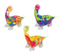 Inkerz Dinosaur (One Supplied at Random) - Squishy Paint Effect Sensory Fidget Toy, Squeeze Toy for Kids, Stress Relief, Squish Craze Trend