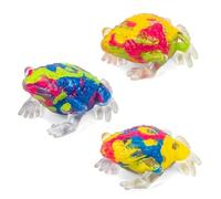 Inkerz Frog (One Supplied at Random) - Squishy Paint Effect Sensory Fidget Toy, Squeeze Toy for Kids, Stress Relief, Squish Craze Trend