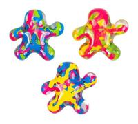 Inkerz Man (One Supplied at Random) - Squishy Paint Effect Sensory Fidget Toy, Squeeze Toy for Kids, Stress Relief, Squish Craze Trend