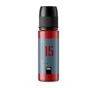 InkEssense Tattoo Paint - Ink Tattoo Ink - Colours for Professional Shades and Contours - Tattoo Accessories - Tattoo Colour Dark Red - Hi Papi
