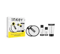 The INKEY List Glow Hard or Go Home Holiday Gift Set, Hydrating Cream-to-Milk Cleanser + Hyaluronic Acid Serum + Omega Water Cream, Skincare Trio for Healthy, Hydrated, Glowing Skin, Perfect Gift