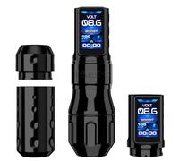 INKgrafiX® INKONE SOULX Super Black - Wireless Tattoo Professional Pen Machine Adjustable New Generation