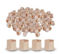 INKin Biodegradable Tattoo Ink Caps Large 27mm - 30Pcs Disposable Eco Friendly Ink Cup with Base for Epic Cartridge Needles (27mm-Large)