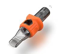 INKin Soft Silicone Tattoo Cartridge Needles 0.30 Bugpin 27 cm Curved Magnum 16 Pieces for Rotary Tattoo Machine Supply (1027M1C)