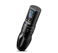 INKin Wireless Tattoo Machine for Beginners, Professional Wireless Tattoo Gun with 7 Adjustable Strokes Length, Tattoo Pen Machine 1600mAh Power Supply for Tattoo Artists