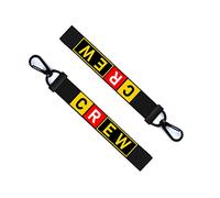 inking house Crew Keyring Luggage Tag Zipper Pull Bag Co Pilot Key Ring Key Chain