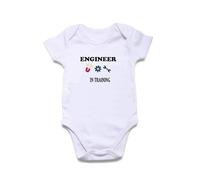 inking house ENGINEER In training Print New Born, 3-6, 6-9 Months Baby Grow BodySuit Gift (6-9 MONTHS)