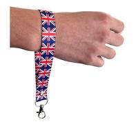 inking house Great Britain union jack Key Chain Keyring Luggage Tag Zipper Pull Bag British UK Key Ring
