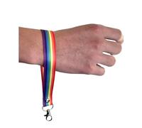 inking house LGBT RAINBOW Key Chain Keyring Luggage Tag Zipper Pull Bag GAY Pride Key Ring