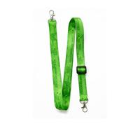 inking house Mental Health awareness DOUBLE CLIP adjustable Lanyard neck strap ID holder bag green ribbon butterfly