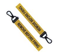 inking house Remove before Firing Key Chain Keyring Luggage Tag Zipper Pull Bag Key Ring (YELLOW)
