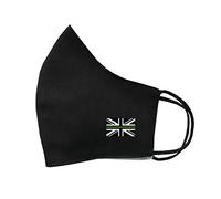 inking house UK Thin Green Line Flag Face Mask Protective Covering Washable Reusable Breathable Front line first responders Union Jack