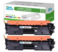 Inkjello 051 Toner Cartridge Replacement for Canon i-SENSYS LBP162dw MF264dw MF267dw MF269dw Black (2 Pack)