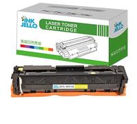 InkJello 207A Toner Cartridge With Chip For Printer, Compatibile with HP Colour LaserJet Pro M255dw M255nw MFP M282nw MFP M283fdn MFP M283fdw LaserJet Pro M283fdw W2212A Yellow (1 Pack)