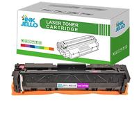 InkJello 207X Toner Cartridge With Chip For Printer, Compatibile with HP Colour LaserJet Pro M255dw M255nw MFP M282nw MFP M283fdn MFP M283fdw LaserJet Pro M283fdw W2213X Magenta (1 Pack)