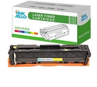 InkJello 207X Toner Cartridge With Chip For Printer, Compatibile with HP Colour LaserJet Pro M255dw M255nw MFP M282nw MFP M283fdn MFP M283fdw LaserJet Pro M283fdw W2212X Yellow (1 Pack)