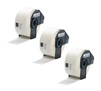 Inkjello 3 Compatible DK-11208 Labels 38mm x 90mm Black on White - Replacement for Brother QL Label Printers QL-700 QL-800 QL-1100 QL-820NWB QL-570 QL-1050 QL-1050N QL-1060N QL-1060N QL-580N (3-Pack)