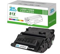 Inkjello CF281X Toner Cartridge Replacement For HP 81X Compatible with HP LaserJet Enterprise M605dn M605n M605x M606dn M606x MFP M630dn MFP M630f MFP M630h Flow MFP M630z Printers Black (1-Pack)