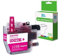 Inkjello Compatible 422XL Ink Cartridge Replacement For Brother MFC-J5340DW MFC-J5345DW MFC-J5740DW MFC-J6540DW MFC-J6940DW 422XL (Magenta,1-Pack)