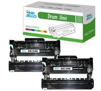 InkJello Compatible Drum Unit Replacement for Brother DCP-L2500D L2520DW L2540DN HL-L2300D L2340DW L2360DN L2365DW L2700DW MFC-L2720DW L2740DW DR2300 (2-Pack)