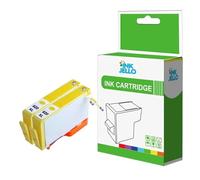 InkJello Compatible Ink Cartridge Replacement for HP Officejet 6500 All-in-One 6500 Wireles 6500A e-All-in-One 6500A Plus e-All-in-One 7000 Wide Format 7500A Wide Format 920XL (Yelllow, 2-Pack)