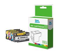 InkJello Compatible Ink Cartridge Replacement for HP Officejet Pro 8100e 8600 e-AIO 8600 Plus e-AIO 8610 e-AIO 8630 8640 8660 8615 e-AIO 8620 e-AIO 8625-950XL 951XL(Black,Cyan,Magenta,Yellow 4-Pack)