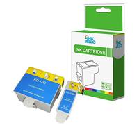 InkJello Compatible Ink Cartridge Replacement for Kodak ESP3 ESP5 ESP7 ESP9 5100 5300 5500 3250 5100 5300 5250 6150 7250 9250 K10BK KIC10C (Black/Tr-Colour, 2-Pack)