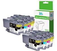 Inkjello Compatible LC427XL Ink Cartridge Replacement For Brother HL-J6010DW MFC-J5955DW MFC-J6955DW MFC-J6957DW MFC-J6959DW Black 6,000 pages and Colour 5,000 pages (8-Pack)