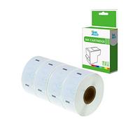 InkJello Compatible Tape Roll Replace for Dymo Tapewriter LW310 LW320 LW330 LW400 LW450 Twin Duo 4XL -11355 (S0722550) 19x51mm (White, 4-Pack)
