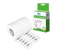 InkJello Compatible Tape Roll Replacement for Dymo Tapewriter LW310 LW320 LW330 LW400 LW450 Twin Duo 4XL 11353 (S0722530) 13x25mm (White 2-Pack)