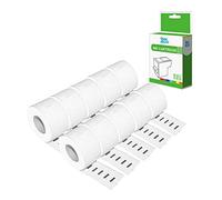 InkJello Compatible Tape Roll Replacement for Dymo Tapewriter LW310 LW320 LW330 LW400 LW450 Twin Duo 4XL 11353 (S0722530) 13x25mm (White 10-Pack)