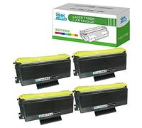 InkJello Compatible Toner Cartridge Replacement for Brother DCP-8060 DCP-8065DN HL-5240 HL-5240L HL-5250D HL-5250DN HL-5270D HL-5270DN HL-5280DW MFC-8460N TN3170 TN3280 TN3290 (Black, 4-Pack)