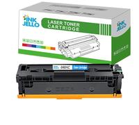 InkJello Compatible Toner Cartridge Replacement for Canon i-SENSYS LBP-653Cdw LBP-654Cx MF-732Cdw MF-734Cdw MF-735Cx 046HC (Cyan, 1-Pack)