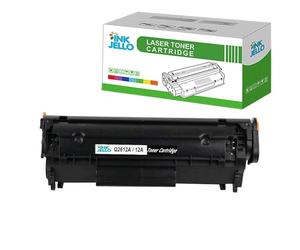 InkJello Compatible Toner Cartridge Replacement for Canon PC-D440 D450 MF-4370dn 4960PL L100 L120 L140 L160 L95 i-SENSYS MF-4010 4018 4120 4140 4150 4270 4320d 4330d 4340d FX9 FX10 Q2612A (Black)