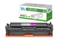 InkJello Compatible Toner Cartridge Replacement for HP Colour LaserJet CM1312 CM1312n CM1312nfi CP1215 CP1217 CP1510 CP1514n CP1515n CP1518ni CB543A (Magenta, 1-Pack)