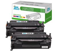 InkJello Compatible Toner Cartridge Replacement for HP LaserJet Pro M402d M402dn M402dw M402n MFP M426dw MFP M426fdn MFP M426fdw CF226A (Black, 2-Pack)