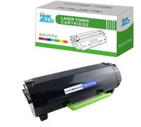 InkJello Compatible Toner Cartridge Replacement for Lexmark MS310 MS410 MS510 MS610 50F2H00 501H (Black, Single-Pack)