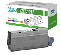 InkJello Compatible Toner Cartridge Replacement for OKI C710 C710cdtn C710dn C710dtn C710n C711 C711cdtn C711dn C711n C711wtÿ(Black, 1-Pack)