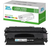 InkJello CRG 715H Toner Cartridge Replacement for Canon i-SENSYS LBP3310 LBP3370 Black (1 Pack)