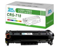 Inkjello CRG 718 Toner Cartridge Replacement For Canon 718 Fits For Canon i-SENSYS LBP7200Cdn LBP7210Cdn LBP7660Cdn LBP7680Cx MF724Cdw MF728Cdw MF729Cx MF8330Cdn MF8340Cdn MF8350Cdn Black(1-Pack)