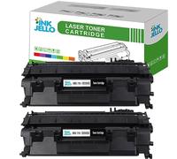 Inkjello CRG 719 Toner Cartridge Replacement For Canon i-SENSYS LBP6680x MF411dw MF416dw MF418x MF419x MF5840dn MF5880dn MF5940dn MF5980dw MF6140dn MF6180dw Black (2 Pack)