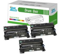 Inkjello DR3300 Drum Unit Replacement For Brother DR3300 Compatible with Brother DCP-8110DN DCP-8250DN HL-5440D HL-5450DN HL-5450DNT HL-5470DW HL-6180DW HL-6180DWT MFC-8510DN MFC-8520DN Black (3-Pack)